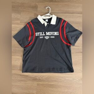 Vintage Collared Shirt Bershka Boxy Fit Size Large Men